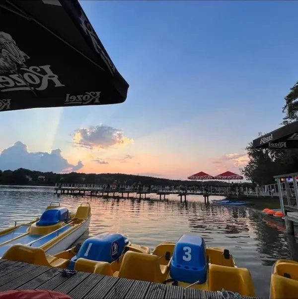 Beach Bar Ibiza nad jeziorem Reczynek w Ośnie Lubuskim