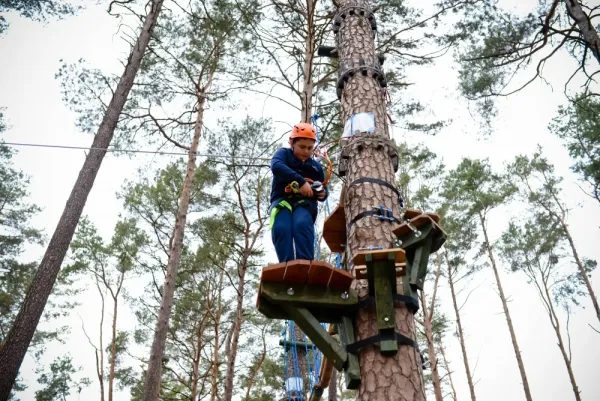 Park linowy Magic Jungle w Lubniewicach