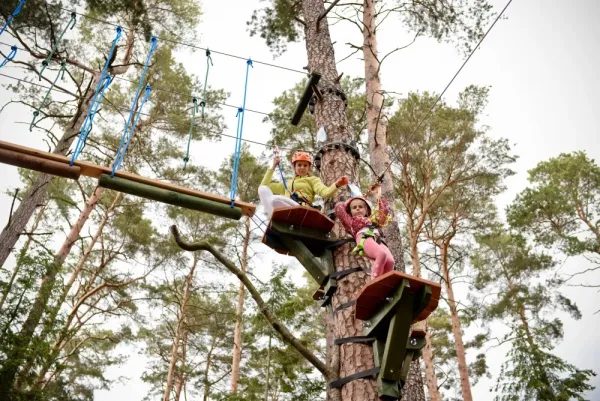 Park linowy Magic Jungle w Lubniewicach
